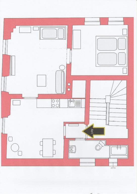 Apartment Jakubske Namesti Česká Kamenice Eksteriør bilde
